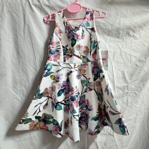 NWT Girl's Party Dress Size 5T Fancy Floral Special Occasion Church Easter Dress